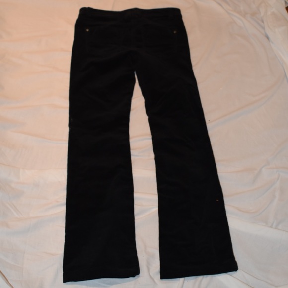Black Cord Bootleg Pants - Picture 2 of 3